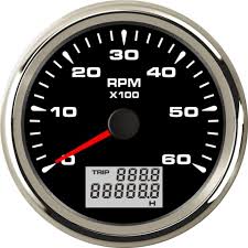 Marine Tachometers & Hour Meters Marine Tachometers & Hour Meters