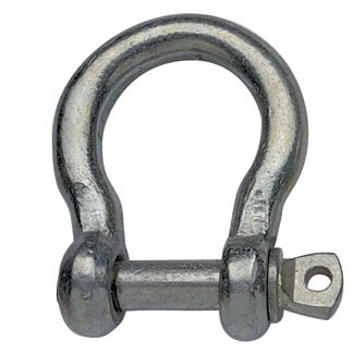D28 Galvanized Steel Bow Shackle