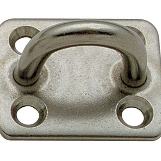 Pad oog 8mm 50x40mm 4 gatenplaat