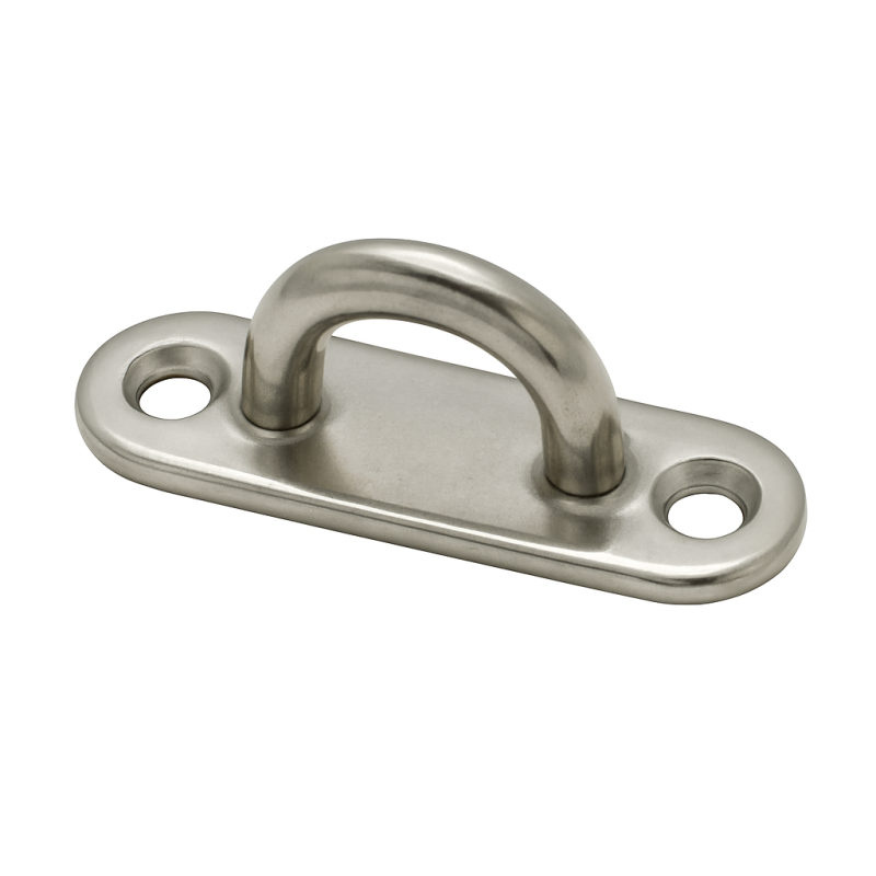 Stainless Steel Pad Eye 8mm with Dual Holes