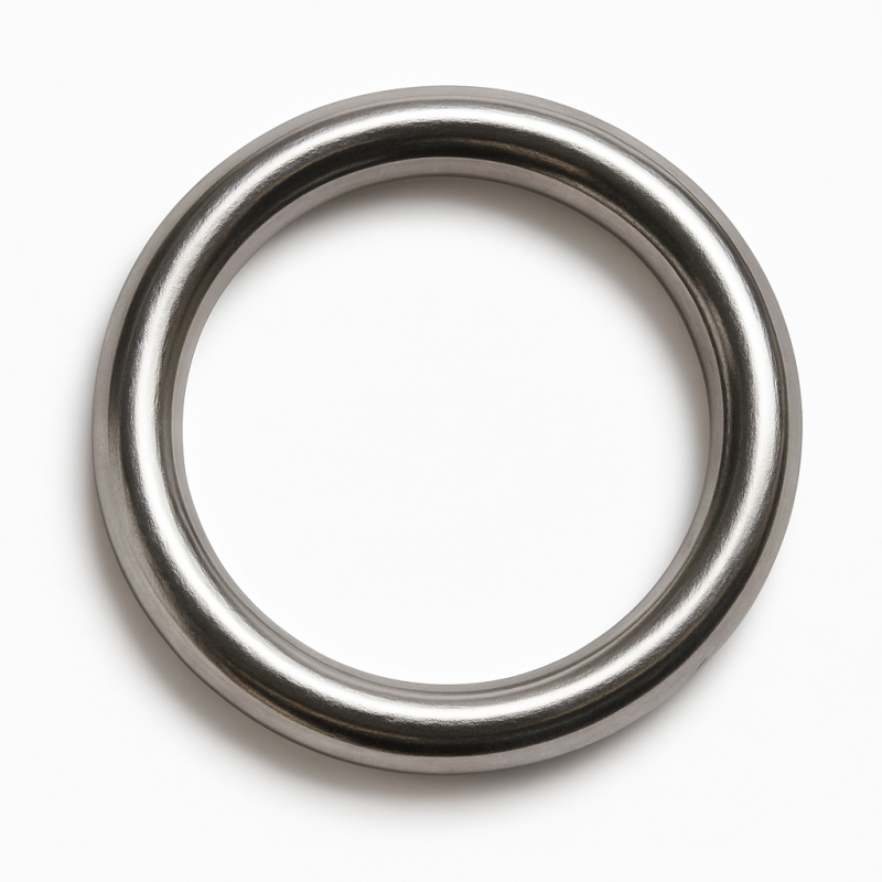Kerek Gyűrű 8x60mm Rozsdamentes Acél Kerek Gyűrű 8x60mm Rozsdamentes Acél