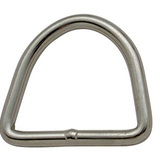 D Ring 4x22x27mm RVS