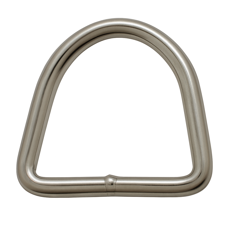 D Ring 5x34x40 mm i rustfrit stål D Ring 5x34x40 mm i rustfrit stål
