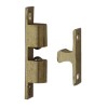 Zatrzask do szafy 45x8 mm Brąz