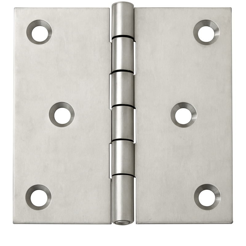 Robuste Edelstahlbeschlage 100x100x2mm Robuste Edelstahlbeschlage 100x100x2mm