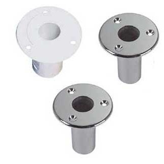 Marine Corridor Flushed Sockets 25mm Brass