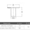 Marine Corridor Flushed Sockets 25mm Brass Marine Corridor Flushed Sockets 25mm Brass