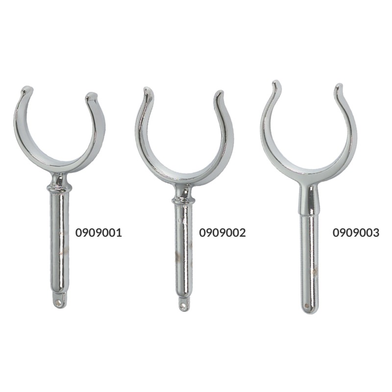 Premium Brass Oarlock with Chrome Finish 48x12mm Premium Brass Oarlock with Chrome Finish 48x12mm