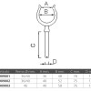 Premium Brass Oarlock with Chrome Finish 48x12mm Premium Brass Oarlock with Chrome Finish 48x12mm