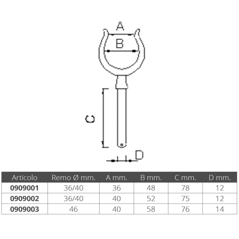Premium Brass Oarlock with Chrome Finish 48x12mm Premium Brass Oarlock with Chrome Finish 48x12mm