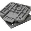 Sätepelare Utdragbar 173x173x55mm Abs