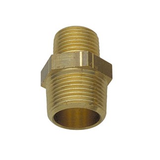 Brass Double Reducer Nipple 1 1/4 Brass Double Reducer Nipple 1 1/4