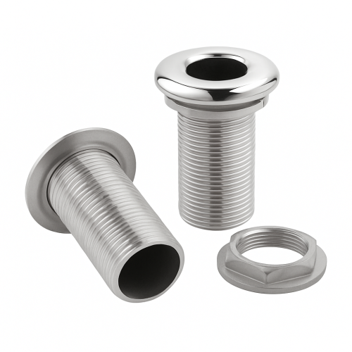 Durable Stainless Steel Thru-hull Drain Fitting 1 1/2