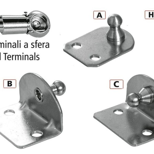 90° Gasveer Bevestigingsplaat (50mm Breed / Interne 8mm Pin) 90° Gasveer Bevestigingsplaat (50mm Breed / Interne 8mm Pin)