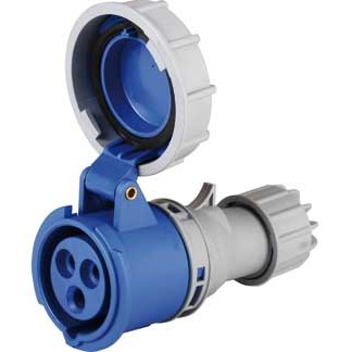 Elektromos dugó 3 pólusú CE IP67 63 amper