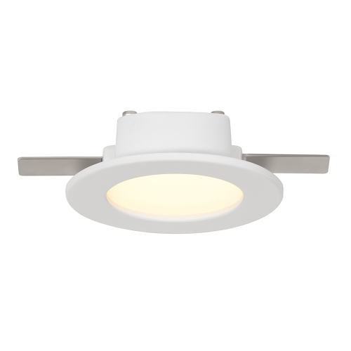 Bijelo ugradeno svjetlo Quick Ted N, 72 mm, toplo LED 500k