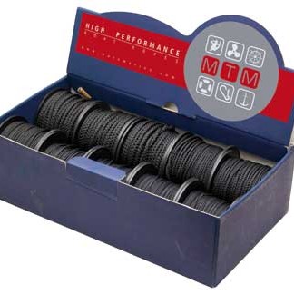 Premium Černé Polyesterové Lano - 2mm x 30m