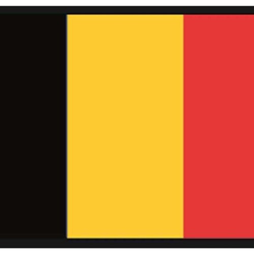 Polyesterflag Belgien 50 x 75 cm