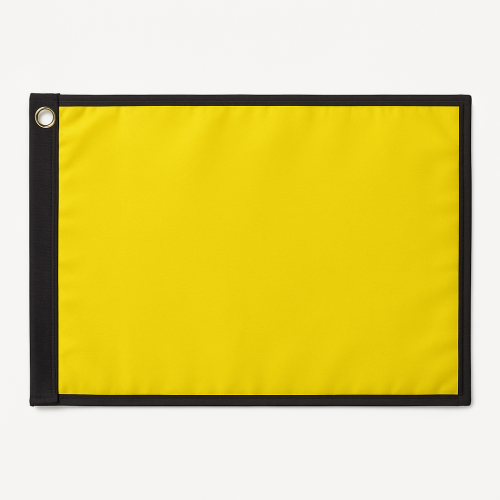 Keltainen Signaalilippu 40x60 cm Keltainen Signaalilippu 40x60 cm