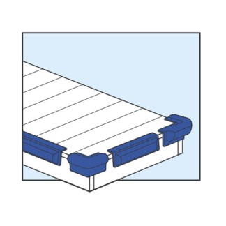 Protector Flotante Azul para Muelle 250x60mm Protector Flotante Azul para Muelle 250x60mm