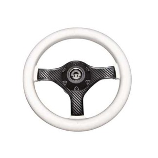 Riviera VR00 280mm White Steering Wheel Riviera VR00 280mm White Steering Wheel