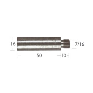 Olovka anoda za Cummins (16x50mm)