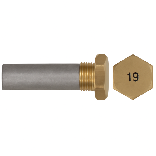 Caterpillar 3126 Zinc Anode with Cap
