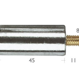 Anode Zinc Baudouin avec Capuchon Anode Zinc Baudouin avec Capuchon