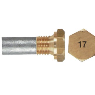 Anoda s čepom za glavu Aifo-Fiat motor (10x18mm) 44/700 I/C