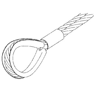 12 mm Anneau en Nylon pour Applications Marines