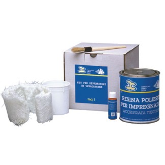 Kit de Reparação de Fibra de Vidro 375 ml