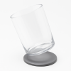 Magnetic Drink Glass Set with Grey Base - 82 x H100mm (2pcs) Magnetic Drink Glass Set with Grey Base - 82 x H100mm (2pcs)