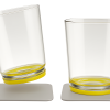 Magnetic Drink Glass Set with Grey Base - 82 x H100mm (2pcs) Magnetic Drink Glass Set with Grey Base - 82 x H100mm (2pcs)