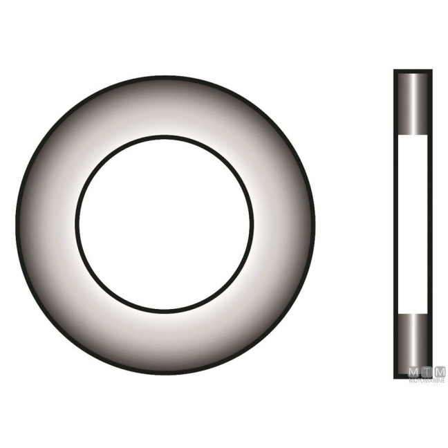 Conjunto de Anilhas Lisas A4 DIN 125 D6mm 20 unidades Conjunto de Anilhas Lisas A4 DIN 125 D6mm 20 unidades