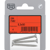 Conjunto de Parafusos Autoperfurantes Cabeça Chata Phillips A4 DIN 7982 4,8x32mm 6 unidades