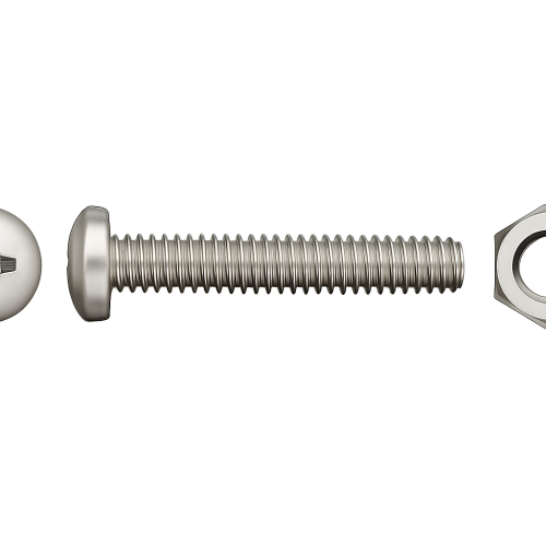 8-Pack A4 DIN 7985 Krugli Phillips Vinтове с Нутове