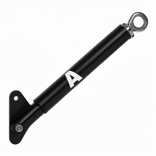 Rozsdamentes acél teleszkópos kar Roca W12-höz (Fekete 455-591mm)