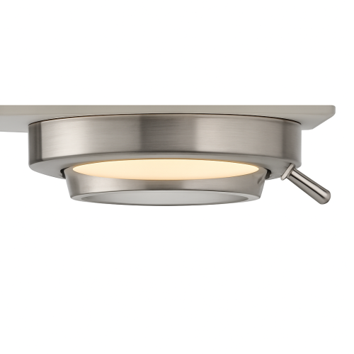 Quick Tim 90mm Stainless Steel LED Light with Switch