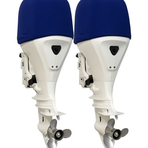 Royal Blue Outboard Motor Covers 60x50x50cm