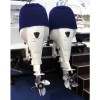 Premium Outboard Motor Covers - Grey 60x50x50 cm Premium Outboard Motor Covers - Grey 60x50x50 cm