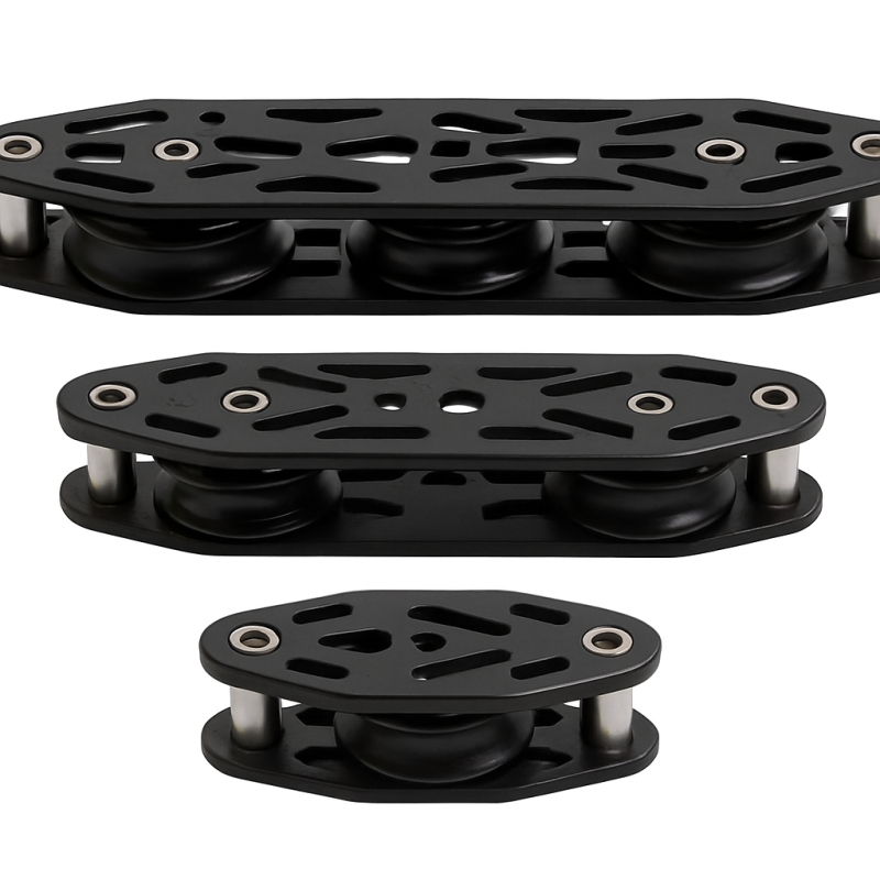 Zeilboot Deck Organizers HS - 3 Roller - 12mm