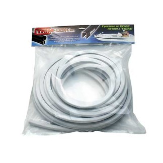 White Finishing Profile 3.5-5mm 15m Roll