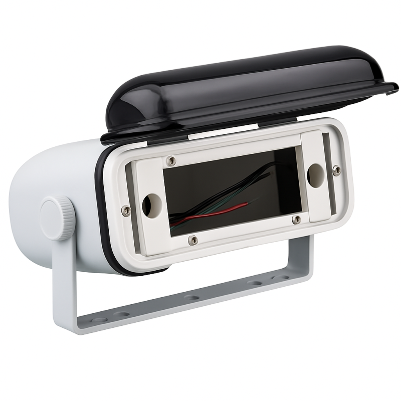 Marine Waterproof Stereo Enclosure with Cover Marine Waterproof Stereo Enclosure with Cover