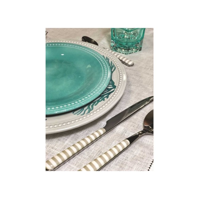 Harmony Aqua Melamine Deep Plates - Set of 6 Harmony Aqua Melamine Deep Plates - Set of 6