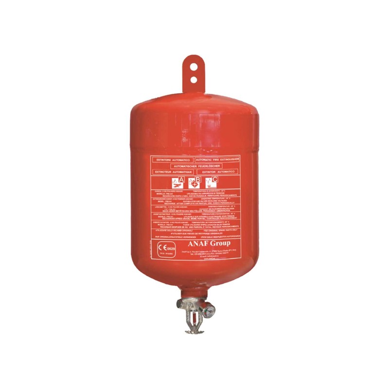 6kg ABC Automatinis Gaisro Gesintuvas