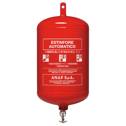6kg ABC Automatic Fire Extinguisher 6kg ABC Automatic Fire Extinguisher