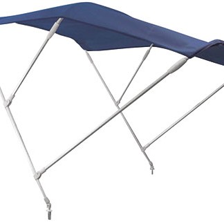 Robust 3-Bow Bimini Top – 150cm x 180cm x 110cm
