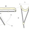 Premium 2-Arch Bimini Top - White Aluminum