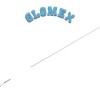 VHF antena od nehrđajućeg čelika Glomex ra106 - rebro 0,9 mt