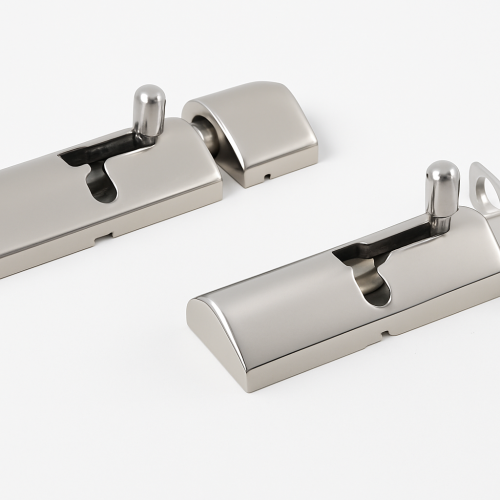 Recessed Stainless Steel Latch 83 x 35mm